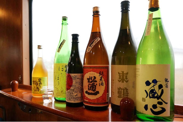 今回セレクトした日本酒5種類