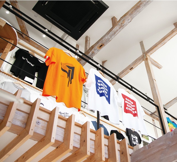 STEREO COFFEE / 全国30のコーヒーショップのTシャツを展示販売し好評を博した「コーヒーTシャツストア」　