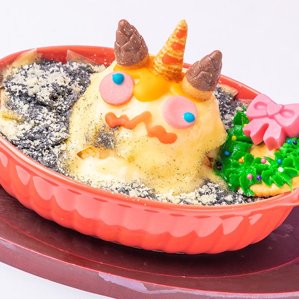 クリスマスを楽しむイエティの様子を表現した「イエティドリア～ホワイトスノー～」