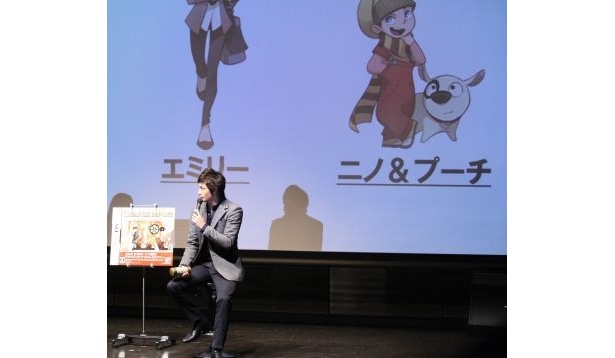 画面の「プーチ」(犬)がお気に入りだとか