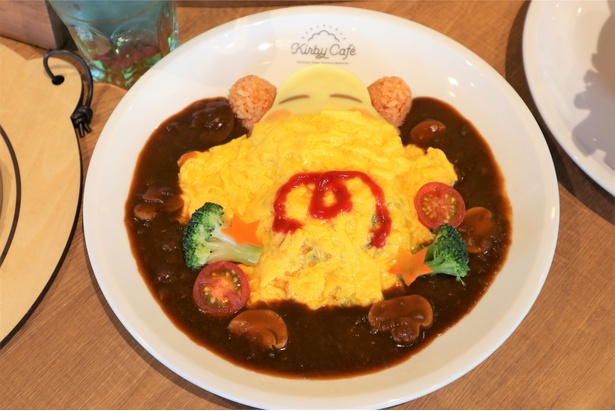 「ワドルディのおひるねオムライス」(1680円)