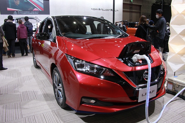 NISSAN「LEAF e+ G」(フロント)