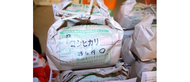 【写真】持ち帰りやすいサイズ・手頃な価格・美味しさと3拍子そろった福島県産米