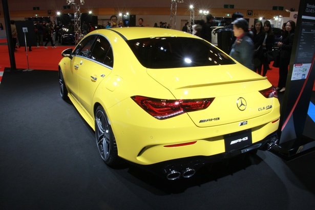 Mercedes-Benz「AMG CLA 45S 4MATIC+」(リア)