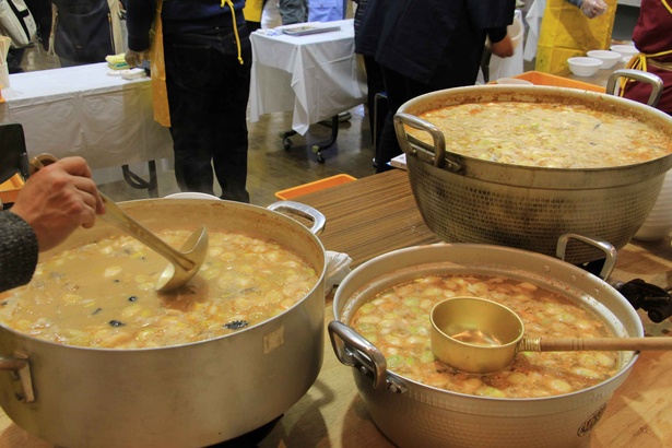 冷えた体が芯まで温まるとっても美味しいあんこう汁