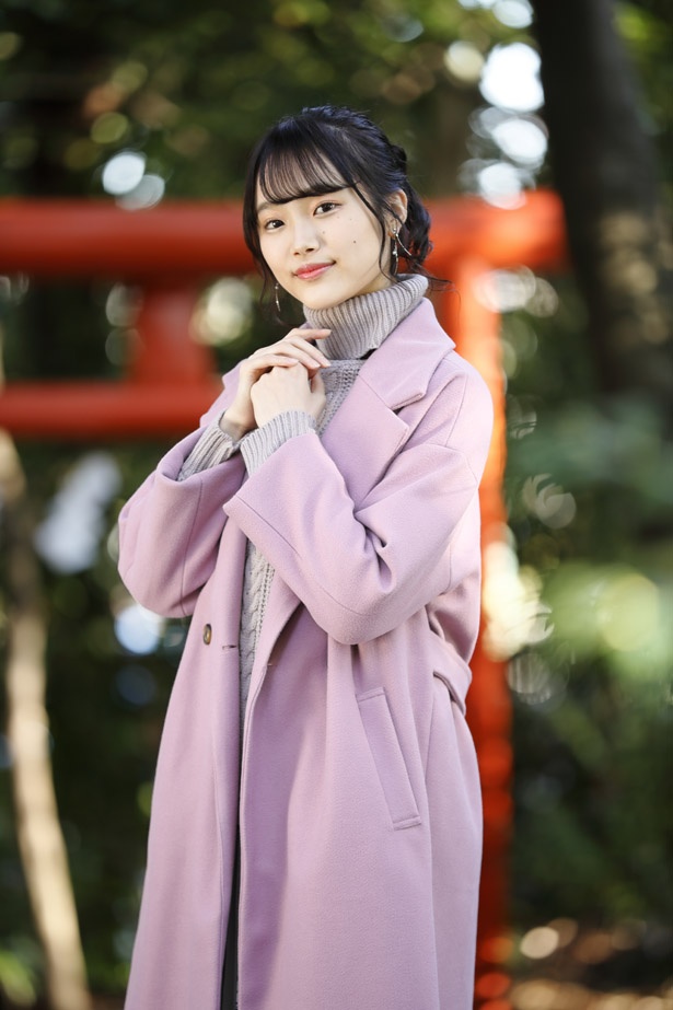 「この服、お気に入りなの」