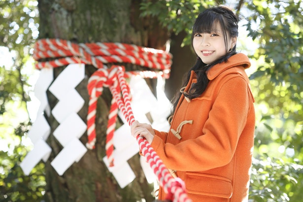 「一緒に来られてうれしい」