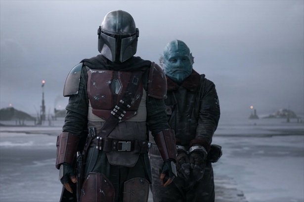 スター・ウォーズシリーズ初の実写ドラマ『マンダロリアン』場面カット
