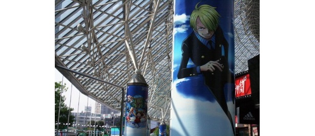 東京ドーム周辺も「ワンピース」でいっぱい!