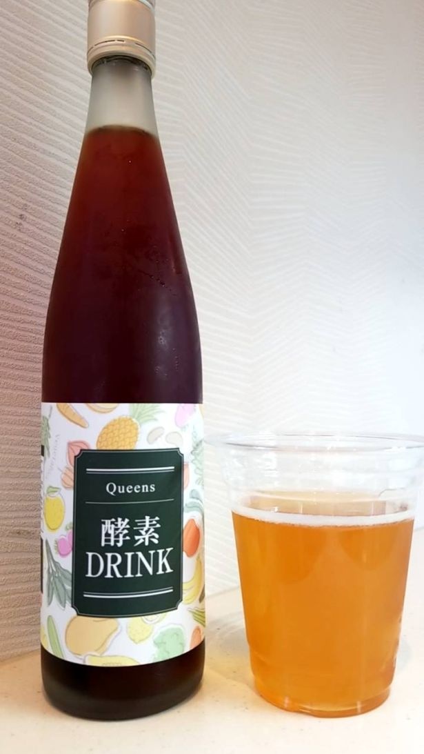 3階カフェでは酵素ドリンクを用意