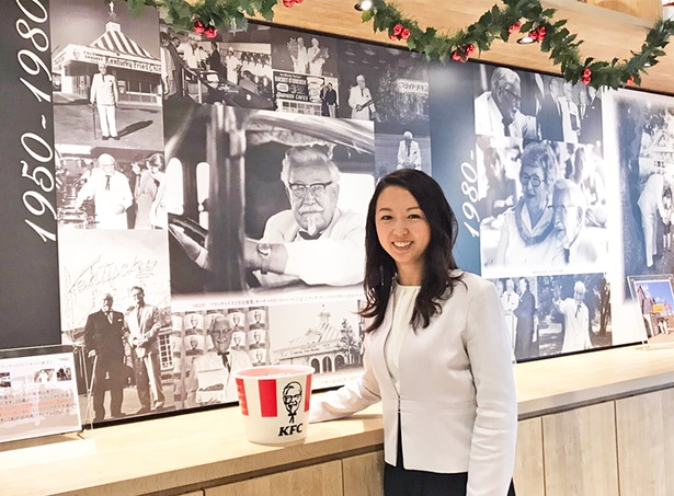 日本ケンタッキー・フライド・チキンの広報部長 新井晶子さん