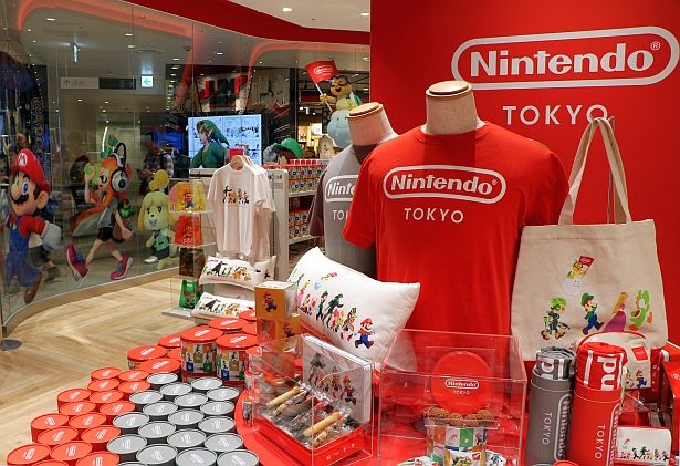 JAPAN CULTUREを発信する6Fには「Nintendo TOKYO」が