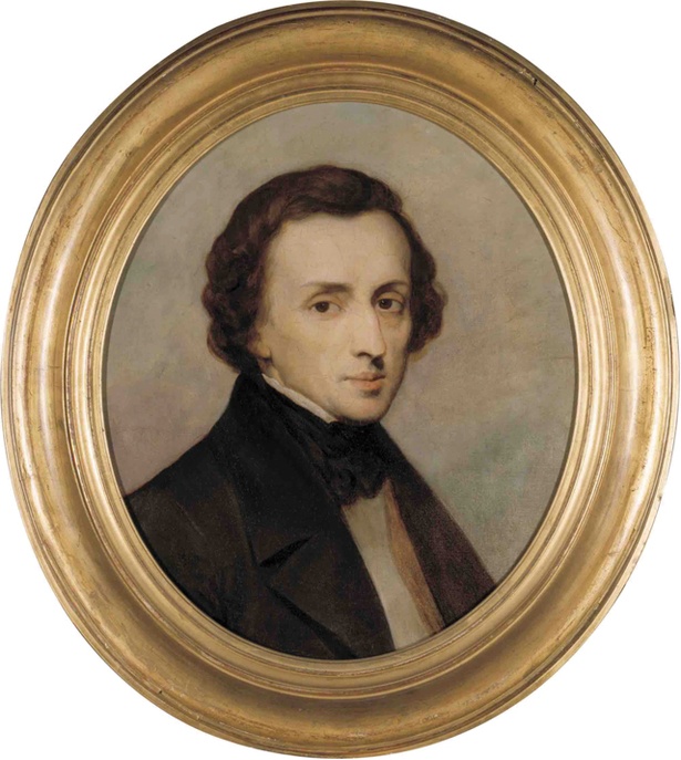 アリ・シェフェール《フリデリク・ショパンの肖像》1847年 ドルトレヒト美術館 / ショパン―200年の肖像