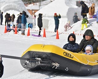 岩手の冬の風物詩「いわて雪まつり」が岩手高原スノーパークをメイン会場に開催