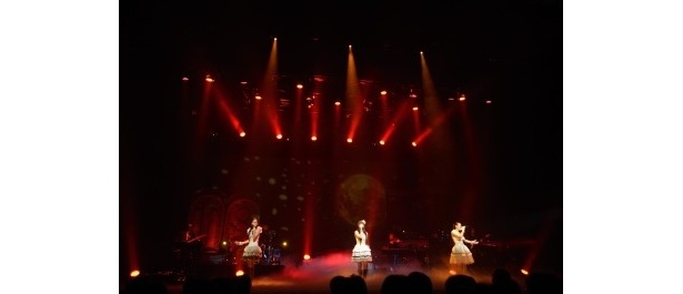 Kalafinaのライブの模様