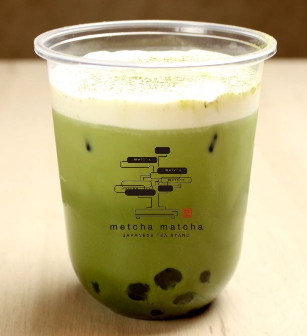 「宇治抹茶ラテ」(580円)も「北川半兵衛商店」の抹茶を使用