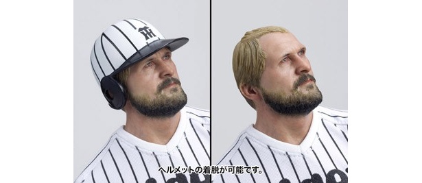 たくましいヒゲまでバッチリ再現