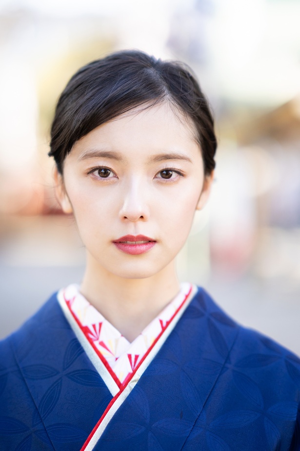 1月10日に、四谷の須賀神社にて、成人祈願を行った加藤小夏さん