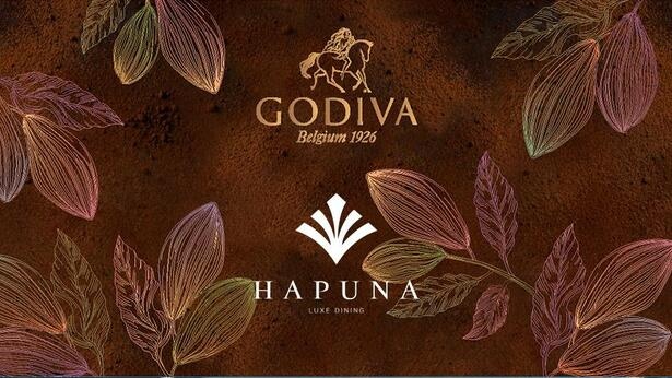 「LOVE GODIVA at LUXE DINING HAPUNA」は、1月15日(水)～3月15日(日)まで開催