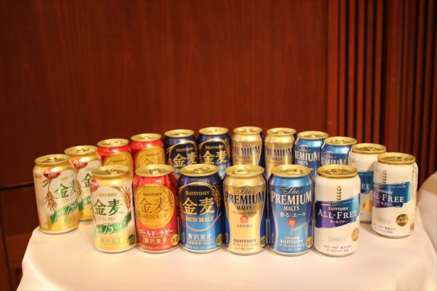 酒税改正を控える中、サントリービールは主力商品のブランド強化を続ける