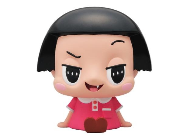 フェア実施店舗先行販売の「チコちゃん　ソフビ貯金箱」