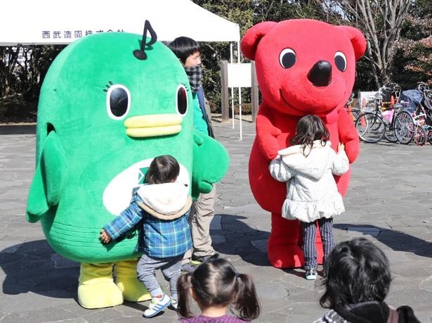 【写真】習志野市公式キャラクターのナラシド♪やチーバくんも参加