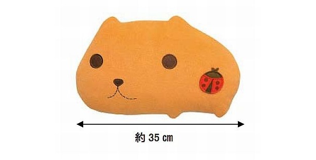 ラストワン賞 飼育係のお兄さんお手製クッション