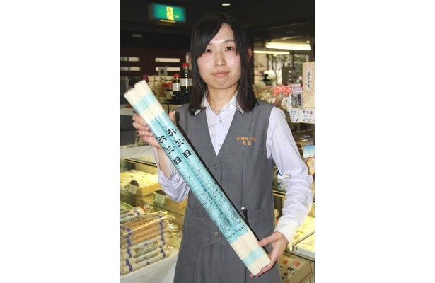 長さも、重さも、価格も六三四(ムサシ)！　“スカイツリーモチーフ”のうどんが人気