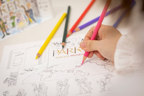 自由な発想で塗り絵を楽しもう
