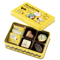 「スヌーピー PEANUTS チョコレート 90年代 アート缶」(1080円)