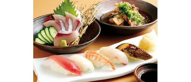おまかせ5貫で580円! 財布にやさしい寿司居酒屋