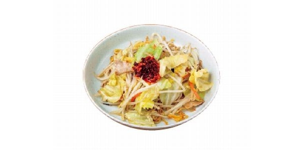 カリッとした食感が美味な「オリンピック藤沢店」フードコートの「村岡マヨやきそば」(580円)
