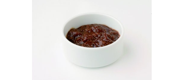 【写真】決め手となるフルーツ味噌のアップ画像はコチラ！