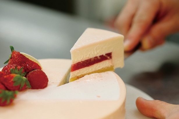 既製品を使わずパティシエ自ら手作りしているので、クオリティの高さは折り紙付 / ストリングスホテル 八事 NAGOYA
