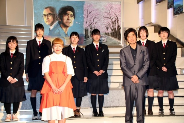 『Fukushima 50』のイベントに登壇した佐藤浩市と丸山桂里奈