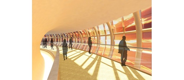 東京スカイツリー展望台の空中回廊