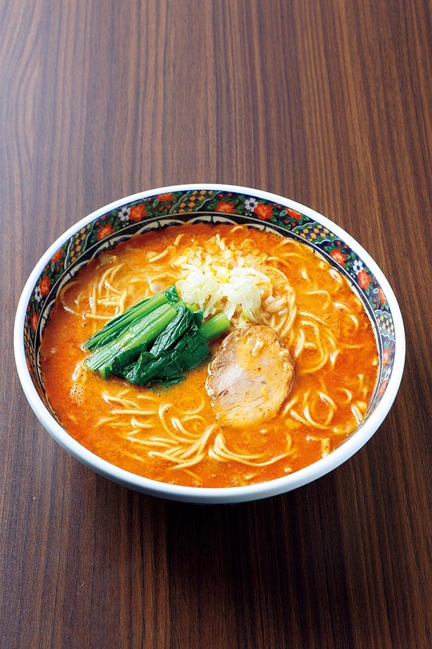 【写真】薬膳スープをベースに考案、“気”の巡りが良くなる担々麺
