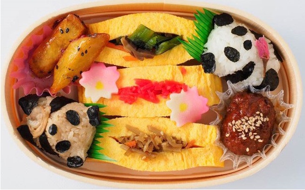 松坂屋上野店に70種のお花見弁当が登場 パンダのお弁当がキュート ウォーカープラス