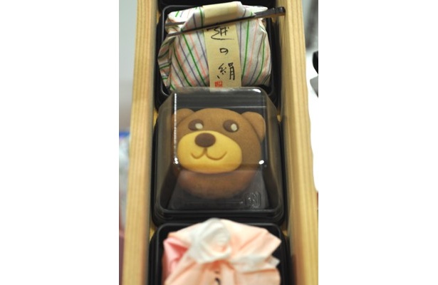【画像】こんなにキュートなクマの和菓子も！詳細画像はコチラ