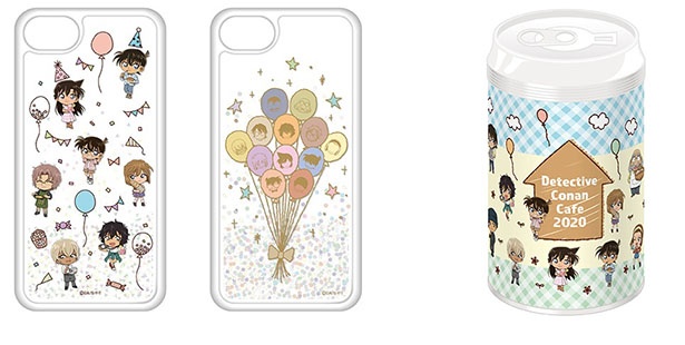 「スマホケース 2種(ミニキャラ/アイコン)」(左 各2800円)、「ボトルウェットティッシュ」(右 800円) ※画像はイメージ