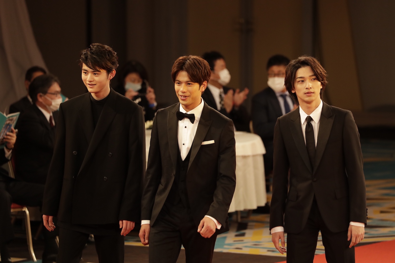 新人俳優賞の男性陣
