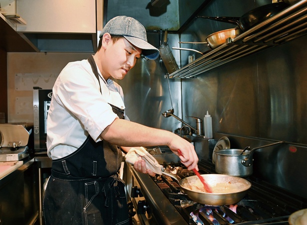 Taverna Tiberina / オーナーシェフの園田和也さん