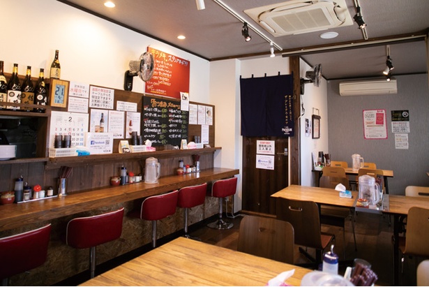 創作ラーメンに使う麺は、京都の「麺屋 棣鄂」から取り寄せる / ラーメンラボ。ヒカリノサキ
