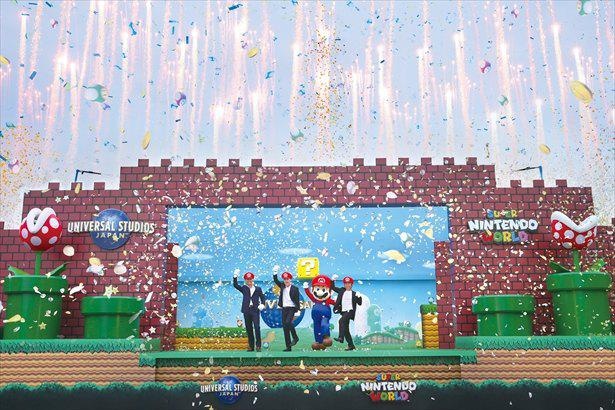 投資総額600億円超「SUPER NINTENDO WORLD」の建設着工式