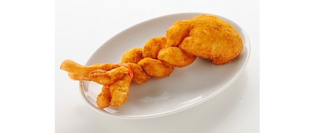 「エドの三つ編餃子」(580円/神田餃子屋)