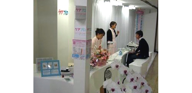 明るい店内だから、初めての人でも安心して相談できる
