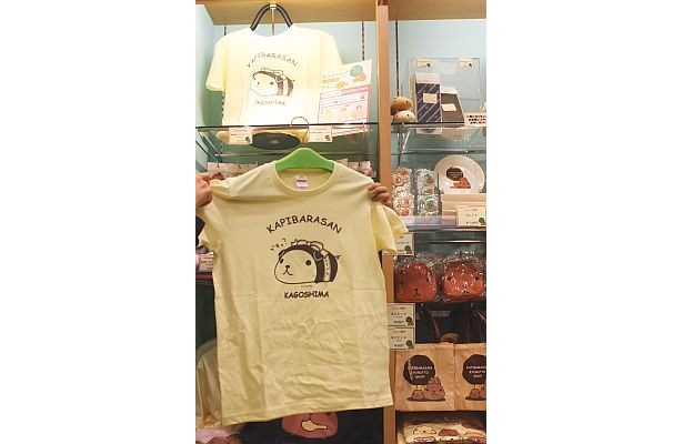 地方もののTシャツも数量限定で販売！