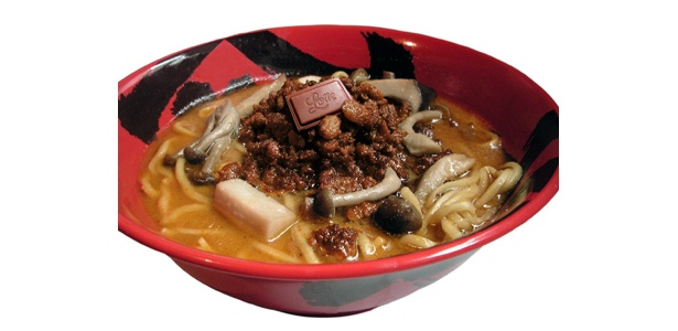麺屋武蔵とロッテがコラボ！“チョコ味噌ラーメン”限定発売