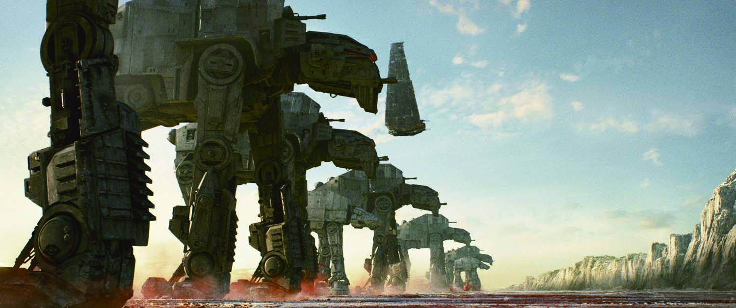 『最後のジェダイ』に登場したAT-M6は全高36.18m。AT-ATの22.5mに対し、かなり大きい