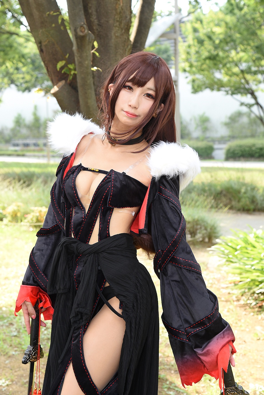 「Fate/Grand Order」の虞美人に扮する望月もち子さん